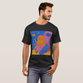 T-shirt Profondeurs de pieuvre joyeuse (Devant entier)
