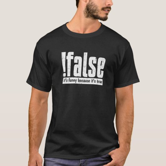 T-shirt Programmateur de codage de programmation erronée (Devant)