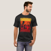 T-shirt Programmateur de travail de bureau Programmation H (Devant entier)