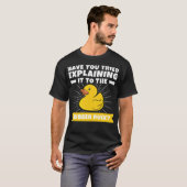 T-shirt Programmateur Duck Rubber Duck labrador a (Devant entier)