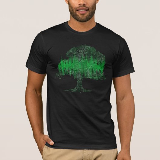 T-shirt Programmateur informatique de codage d'arborescenc (Devant)