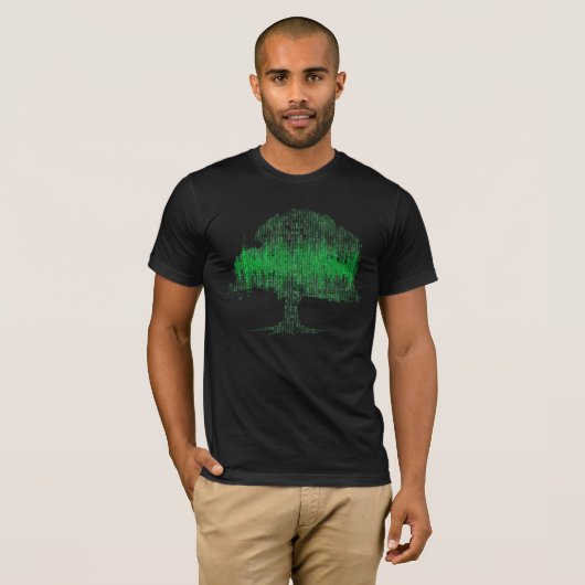 T-shirt Programmateur informatique de codage d'arborescenc (Devant entier)