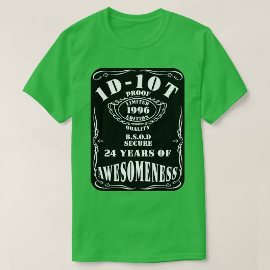 T-shirt Programmateur informatique Technologie de l'inform (Design devant)