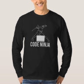 T-shirt Programmateur Ninja de code (Devant)