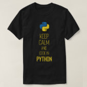 T-shirt Programmateur Python (Design devant)