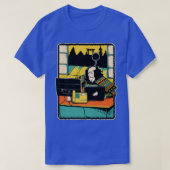 T-shirt Programmateur Samurai Ordinateur Nerd Programmer (Design devant)