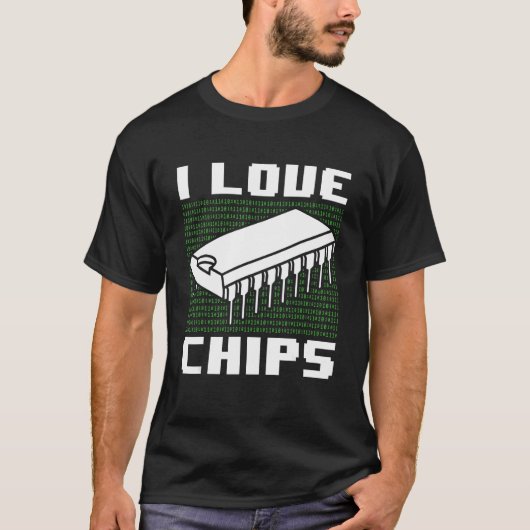 T-shirt Programmation Coding Code Developer Logiciel I Lov (Devant)