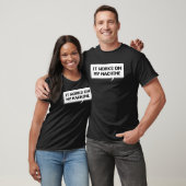 T-shirt Programmation De Joke De Développeur Fonctionne Su (Unisexe)