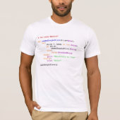 T-shirt programmation de python (Devant)