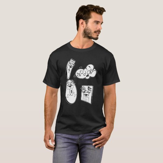 T-shirt Programmation Geek d'ordinateur Programmeur 1 (Devant entier)