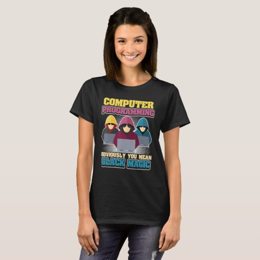 T-shirt Programmation informatique (Devant entier)