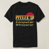 T-shirt Programmation Informatique Evolution Mens Programm (Design devant)