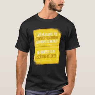 T-shirt Programmation Mexicaine Programmation De Plaisante