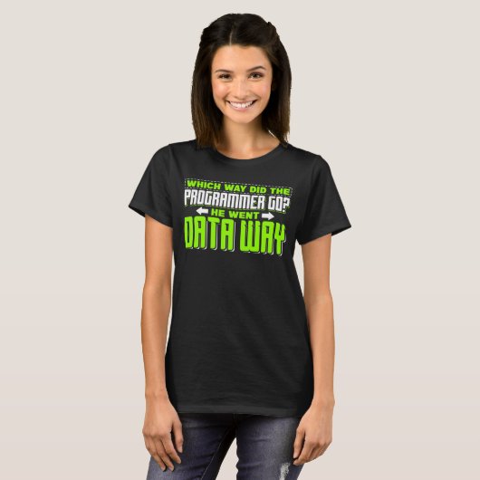 T-shirt Programmation Programmer Programmer Software Devel (Devant entier)