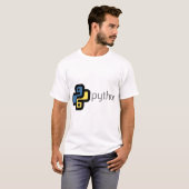 T-shirt Programmation Python (Devant entier)