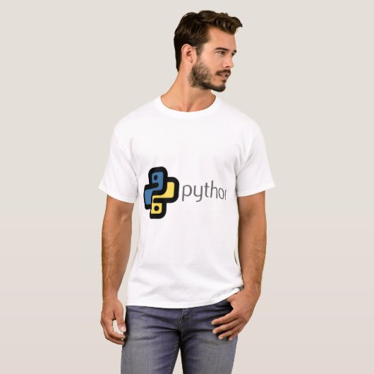 T-shirt Programmation Python (Devant entier)