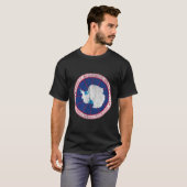 T-shirt Programme Antarctique Usa Antarctique (Devant entier)