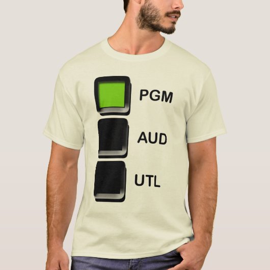 T-shirt Programme - audition - utilité (Devant)