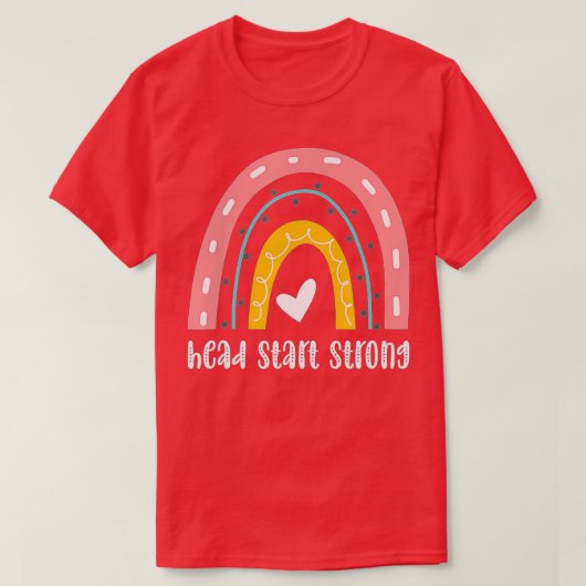 T-shirt Programme d'aide préscolaire Forte éducation de la (Design devant)