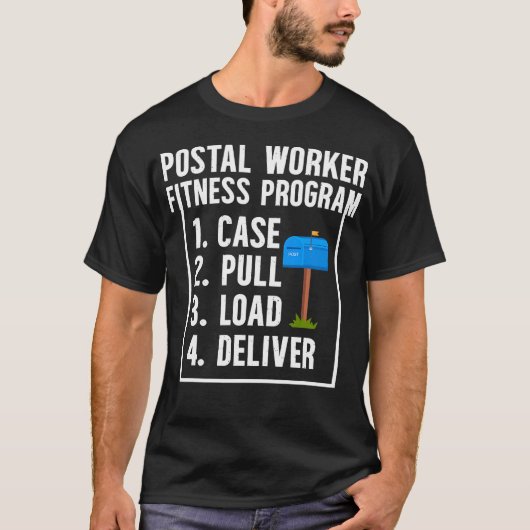 T-shirt Programme de condition physique pour les travaille (Devant)