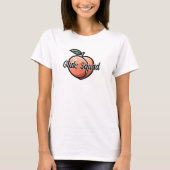 T-shirt Programme de fitness Glute Squad Peach (Devant)