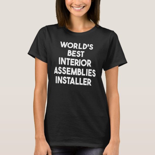 T-shirt Programme d'installation des meilleurs assemblys i (Devant)