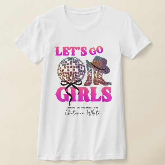 T-shirt Programme du week-end de rodéo enterrement de vie  (Poser)