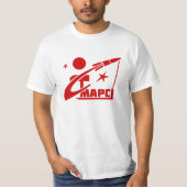 T-shirt Programme spatial de Mars de Soviétique (Devant)