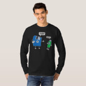 T-shirt Programmer Coder Disquette Disque Usb Engineer Pro (Devant entier)