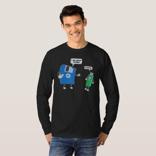 T-shirt Programmer Coder Disquette Disque Usb Engineer Pro (Devant entier)
