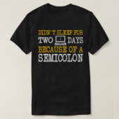 T-shirt Programmer Coder Informatique Ingénieur Web De (Design devant)