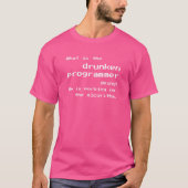 T-shirt Programmer Coder Software Developer Engineer Alg (Devant)