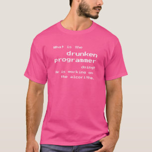 T-shirt Programmer Coder Software Developer Engineer Alg
