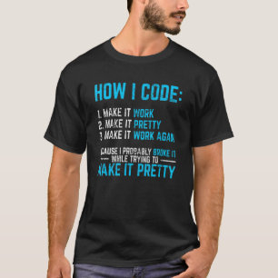 T-shirt Programmer Coder Software Developer Programmer Co
