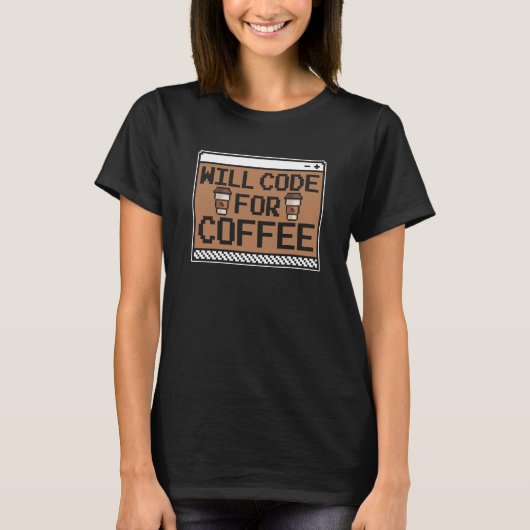 T-shirt Programmer Codeur de programmation du logiciel de (Devant)