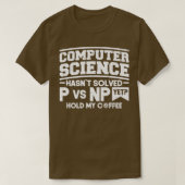 T-shirt Programmer Coding Informatique n'a pas résolu P (Design devant)