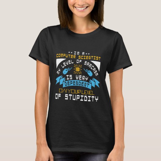 T-shirt Programmer Computer Scientist Shirt (Devant)