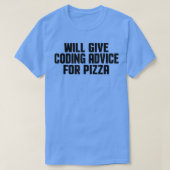 T-shirt Programmer Developer Funny Give Coding Advice For (Design devant)
