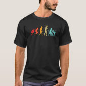 T-shirt Programmer Evolution Full Stack Coder Software Dev (Devant)