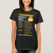 T-shirt Programmer Horaire Coder Programmation Mème Dire (Devant)