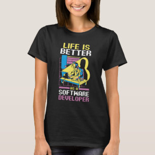 T-shirt Programmer Le Codage En Tant Que Développeur Logic