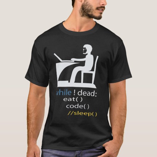 T-shirt Programmer Programmer Expert Software Developer C (Devant)
