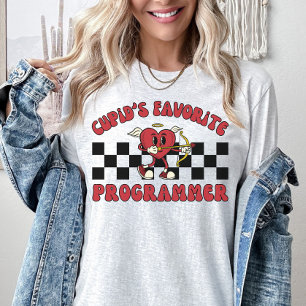 T-shirt Programmer Valentines Day, Valentine Computer Nerd