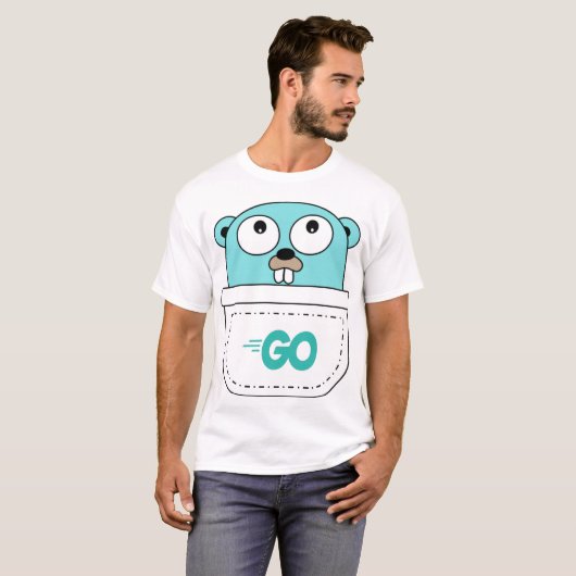 T-shirt programmeren : Goudhuid in mijn zak (Voorkant volledig)