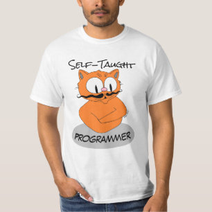 T-shirt Programmeur autodidacte Señor Gato™