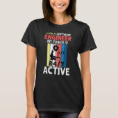 T-shirt Programmeur Coder de l'ingénieur logiciel Swea (Devant)