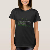T-shirt Programmeur Codeur Débogueur Pirate Informatique (Devant)