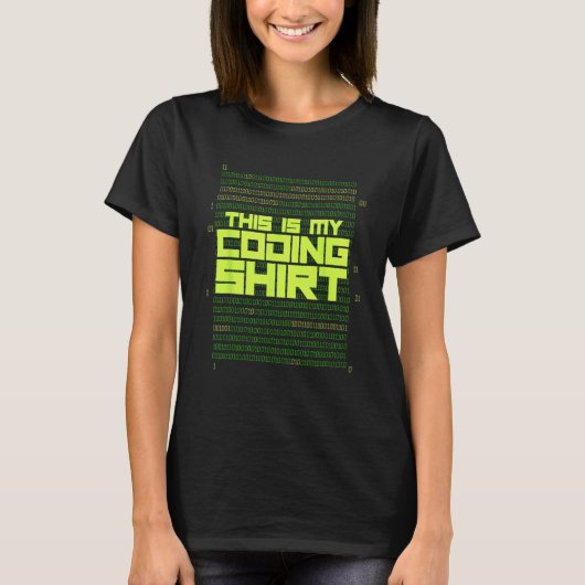 T-shirt Programmeur Codeur Développeur Web C'est Mon Codag (Devant)