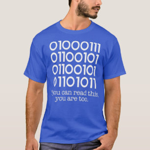 T-shirt Programmeur de code binaire informatique Funny Dev