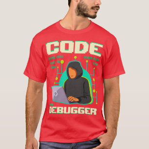 T-shirt Programmeur de débogueur S